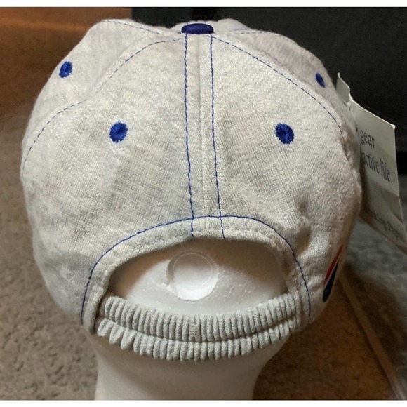 Vintage 90s Pepsi Trucker Men’s Hat Gray One-Size 6 Panel Sewn Baseball Cap New! - Picture 6 of 10